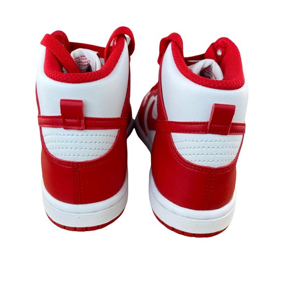 Nike Dunk High (PS) Little Kids Size 11c & 12c White University Red Brand New! - Picture 3 of 9